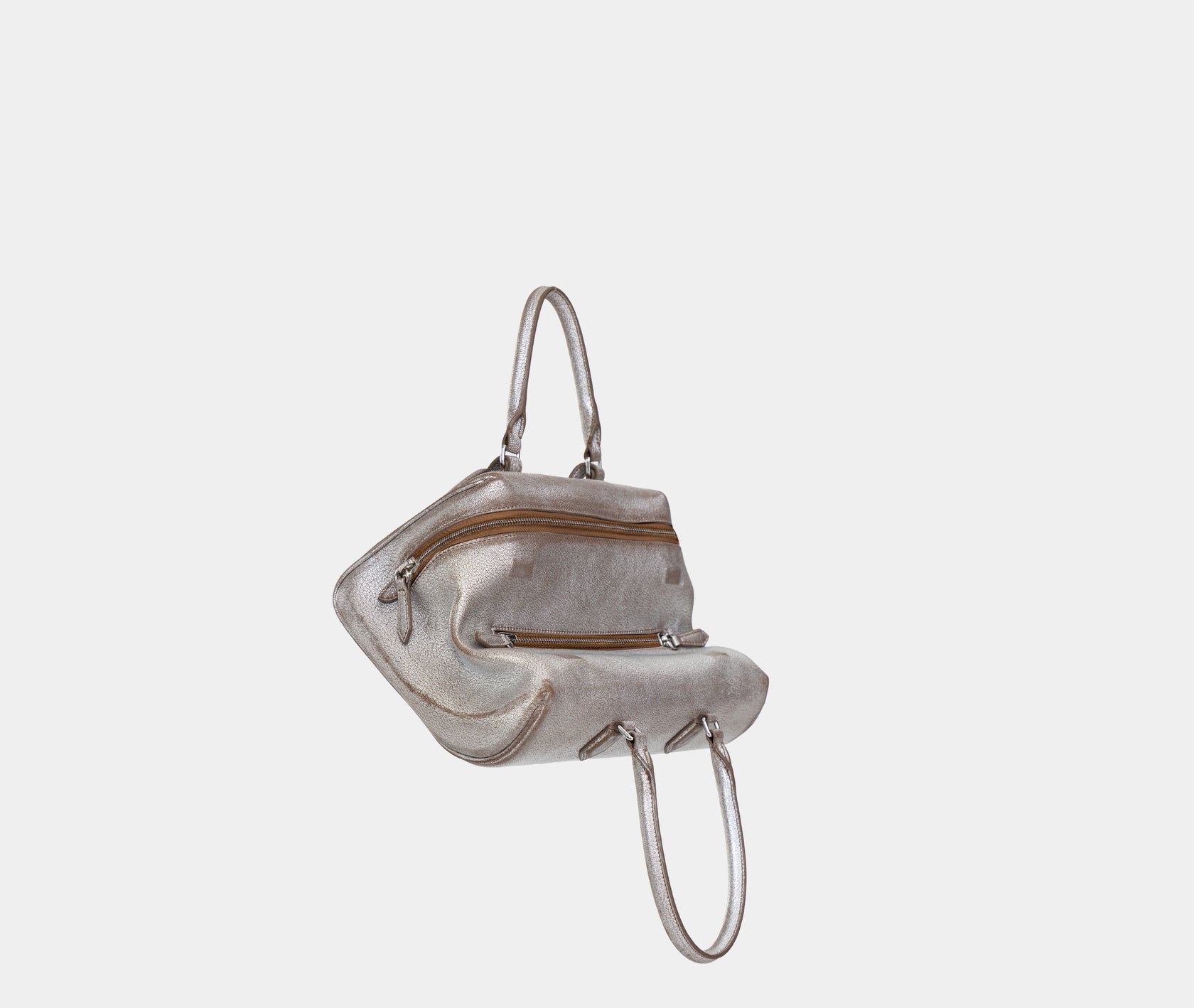 FOLD BAGUETTE - DIESTRESSED SILVER