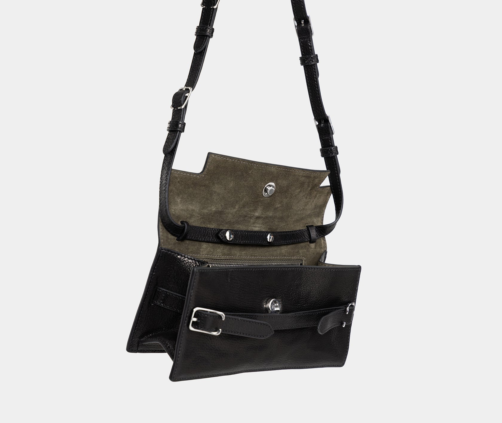 CANAL ST CLUTCH - BLACK