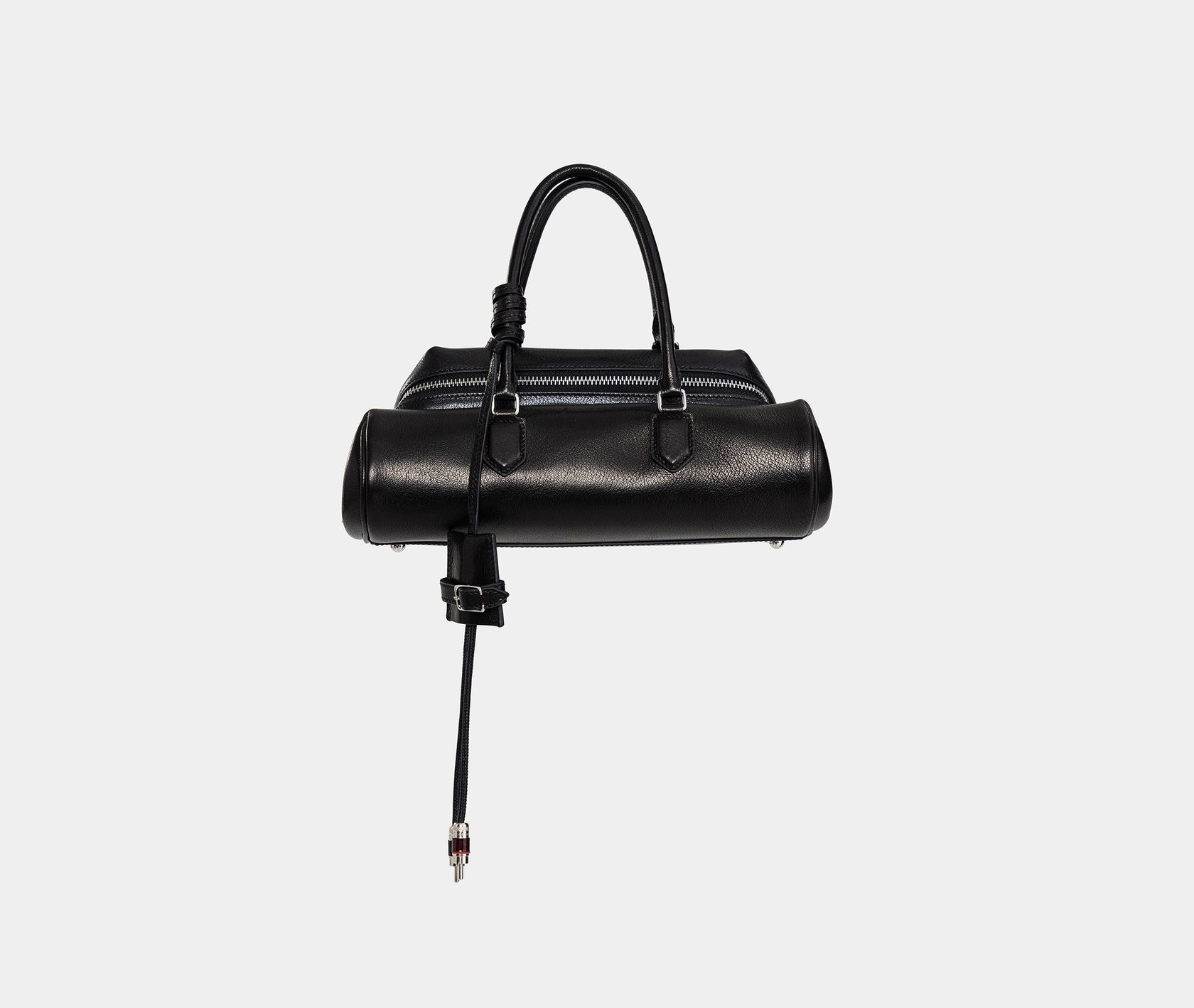 AUDIO CABLE KEYRING - BLACK